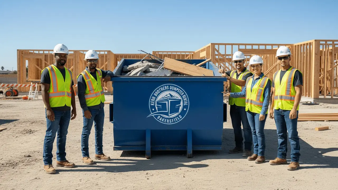 Bakersfield and Kern County service area Kern Brothers team on location serving Bakersfield, CA and Kern County
